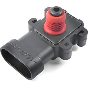 Manifold Absolute Pressure Sensor Map Sensor 213-4434 16187556 213-796 16249939 Compatible with Chevy Silverado 1500 Tahoe Impala Camaro Replacement for Buick LaCrosse Lucerne Regal More