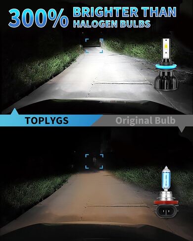 Fit for Ford F150 2015 2016 2017 2018 2019 2020 2021 2022 2023 Low Beam, Super Bright 6000K Cool White Light Bulbs, Plug and Play, Pack of 2 in Saudi Arabia
