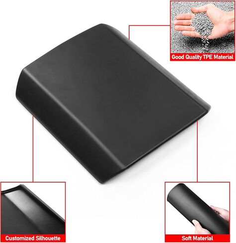 Center Console Cover for Tesla Cybertruck 2023 2024 Accessories with Leather Side Pockets Console Armrest Protector Cover Prevent Scratching in Saudi Arabia