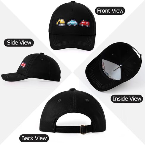 أطفال تطريزات الحفارة البيسبول CAPS CARS TRANSPHENTATION HATS ADALL ADALL TRACKER HAT للبنين الفتيات العمر 3-8 in Kuwait