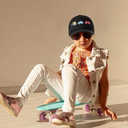 أطفال تطريزات الحفارة البيسبول CAPS CARS TRANSPHENTATION HATS ADALL ADALL TRACKER HAT للبنين الفتيات العمر 3-8 in Kuwait