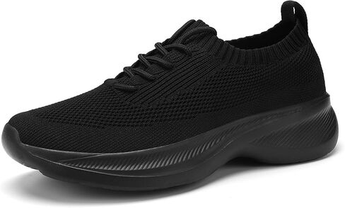 Casbeam Mens Running Shoes Comfortable Lightweight Breathable Walking Shoes Lace-up Shoes Mesh Workout Casual Sports Shoes in Kuwait