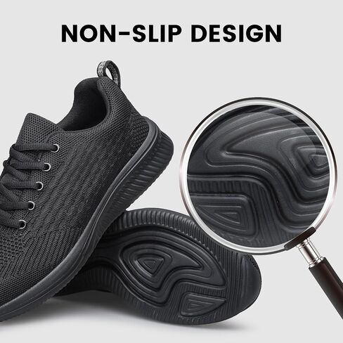 Raoendis Mens Walking Shoes Ultra Lightweight Breathable Running Shoes Non Slip Athletic Fashion Sneakers Mesh Workout Casual Sports Shoes in Kuwait
