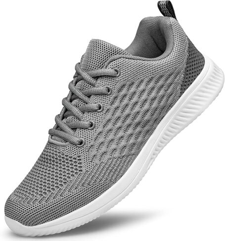 Raoendis Mens Walking Shoes Ultra Lightweight Breathable Running Shoes Non Slip Athletic Fashion Sneakers Mesh Workout Casual Sports Shoes in Kuwait