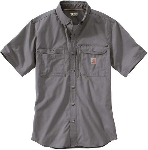 Carhartt Men's Force Relaxed Fit Lightweight Short-Sleeve Shirt 102417 in Kuwait