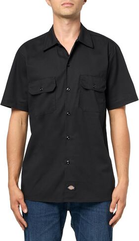 Dickies Men's Flex Slim Fit Short Sleeve Work Shirt in Saudi Arabia