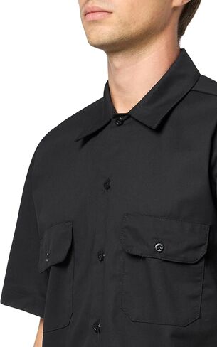 Dickies Men's Flex Slim Fit Short Sleeve Work Shirt in Saudi Arabia