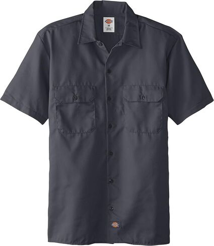 Dickies Men's Flex Slim Fit Short Sleeve Work Shirt in Saudi Arabia
