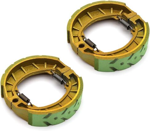 Kucehiup CG125 Brake Drum Shoe Pad 2pcs Universal 105mm PAD Shoe for 6.5 Hp 196cc MB165 MB200 BT200X CT200U Motorsports Mini Bike CRF70 TaoTao GY6 49cc 50cc Scooter Moped ATV (Grey-green) in Kuwait