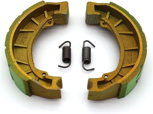 Kucehiup CG125 Brake Drum Shoe Pad 2pcs Universal 105mm PAD Shoe for 6.5 Hp 196cc MB165 MB200 BT200X CT200U Motorsports Mini Bike CRF70 TaoTao GY6 49cc 50cc Scooter Moped ATV (Grey-green) in Kuwait