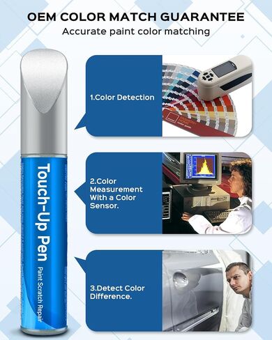 149/9149 Polar White Touch Up Paint Kit Compatible with Mercedes-Benz Exact Match Car Scratch Repair Touch Up Paint Kit in Saudi Arabia