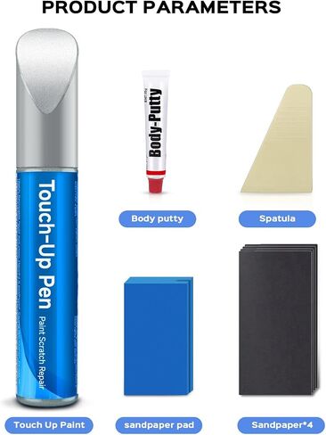 149/9149 Polar White Touch Up Paint Kit Compatible with Mercedes-Benz Exact Match Car Scratch Repair Touch Up Paint Kit in Saudi Arabia