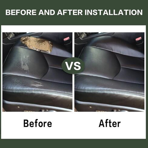 FZJDSD Dark Gray Driver Side Bottom Replacement Leather Seat Cover Compatible with Chevy Silverado Tahoe Suburban Avalanche GMC Yukon Sierra 1500 2500 3500 HD 2003 2004 2005 2006 2007 in Kuwait