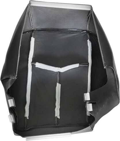 FZJDSD Dark Gray Driver Side Bottom Replacement Leather Seat Cover Compatible with Chevy Silverado Tahoe Suburban Avalanche GMC Yukon Sierra 1500 2500 3500 HD 2003 2004 2005 2006 2007 in Kuwait