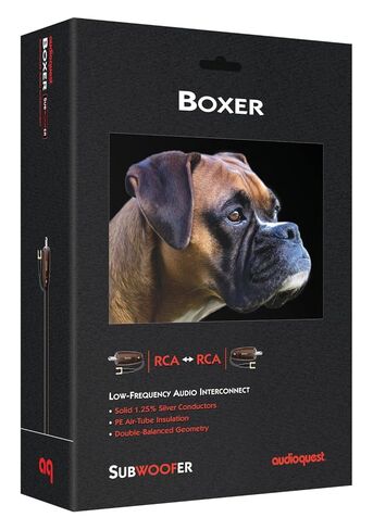 AudioQuest Boxer RCA Male to Male Subwoofer Cable (5.0 meters) in Saudi Arabia