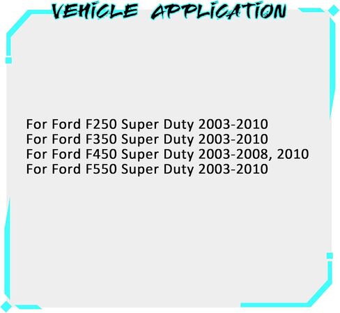 تبريد زيت نقل أجزاء التدفق المتوافق مع Ford F250 F350 F450 F550 Super Duty 2003-2010 F450 Super Duty 2003-2008 2010 V10 6.8L V8 6.0L 918-216 5C3Z7A095B in Kuwait
