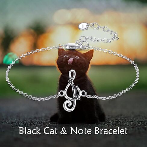 BAT BAT/CAT سوار 925 Sterling Silver Animals Bracelet BAT/CAT HOMERS FOR in Kuwait