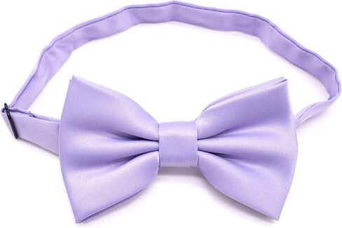 MANS BOY TIE 4 PCS TUXEDO BOW TIES للرجال اللون الصلب مسبقًا مسبقًا لحفل الزفاف in Kuwait