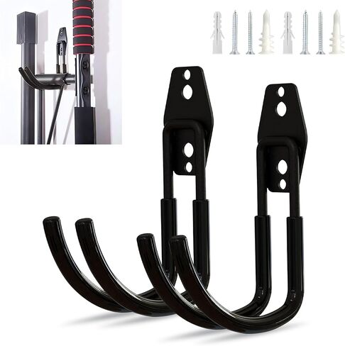 EV Charger Holder Wall Mount, Heavy Duty Steel Garage Hooks, Garage Storage Utility Hooks, Electric Vehicle Charger Cord Organizer Accessory（Bending Hook） in Saudi Arabia