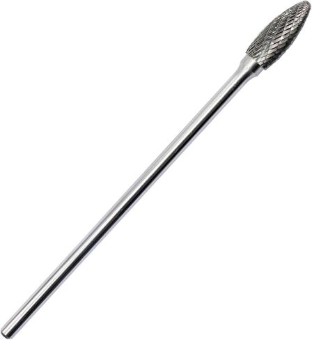 SE-5 Tungsten Carbide Burr Rotary File Oval Egg Shape Double Cut with 1/4''Shank for Die Grinder Drill Bit in Saudi Arabia
