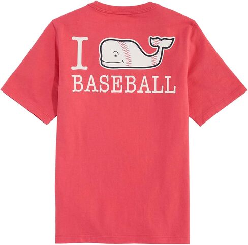 vineyard vines Boys' I Whale Baseball Short-Sleeve Pocket Tee in Saudi Arabia