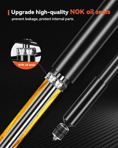 Rear Strut Assembly for 2006-2011 Civic, Shock Absorber Rear Replace 5609, 2PCS in Kuwait
