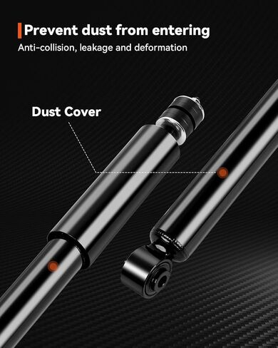 Rear Strut Assembly for 2006-2011 Civic, Shock Absorber Rear Replace 5609, 2PCS in Kuwait