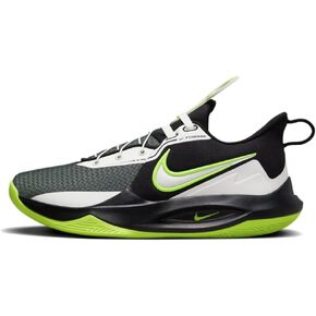 Nike Precision 6 FlyEase Basketball Shoes (DJ7552-009, Black/SAIL/Volt) Size 13