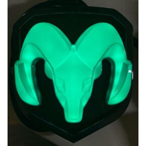2009-2018 RAM Lighted Grille Emblem RGB Led- Ligthed Color Changing - Black
