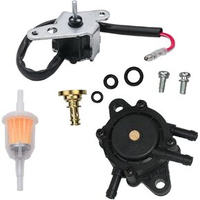 24 757 01-S Fuel Shot Off Solenoid Kit لـ Kohler CH18 CH20 CH22 CH23 CH25 CH620 CH621 CH640 CH670 CH680 CH730 CH740 مع مضخة الوقود