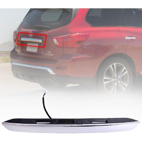 مقبض مزلاج باب الجذع الخلفي بدون كاميرا 90810-9pg0a 908109pg0a متوافق مع Nissan Pathfinder 2013 2014 2015 2017 2017 2018 2019 Hailgate Liftgate Handle - Chrome