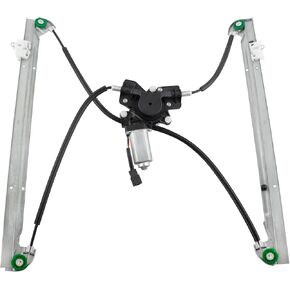 BOXI 741-823 Front Left Driver Side Power Window Regulator with Motor Fit for Chrysler Town & Country Voyager for Dodge Caravan Grand Caravan 2001-2003 /Replace 4717767AB 4894537AA 5135251AA 5170941AA