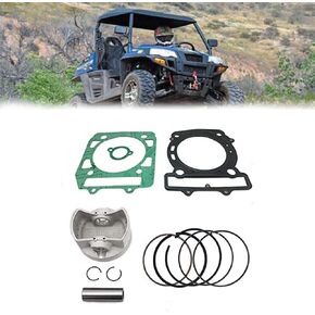 مكبس طقم O-Ring Caskets Capiston Top End متوافق مع Hisun UTV ATV 800 Strike 800 ، Massimo MSU 800 ، Coleman 800 UT800 AT800 ، Bennche Spire 800