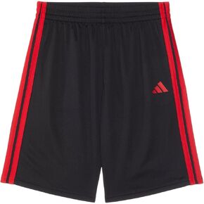 شورتات أديداس الأولاد 3-Stripe (الأطفال الكبار)