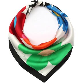 kate spade new york Women's Magazine Silk Bandana Scarf, Stylish Fashion & Lightweight Accessory