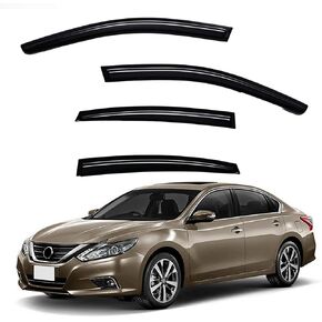 Window Visors Rain Guards fits 2013-2018 Altima, Window Wind Deflectors Vent Shades, 4 Pieces