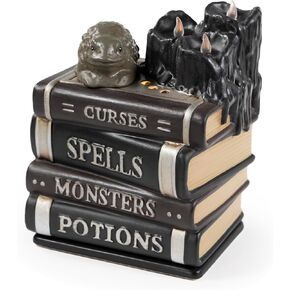 Scentsationals Wax Melt Warmer, Wax Warmer for Scented Wax Melts - Halloween Collection Book of Spells - Candle Wax Melter for Fragrance Cubes and Tarts