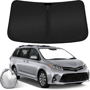 Car Grandshield Sun Shade متوافق مع 2014-2024 2025 جيب جراند شيروكي الملحقات القابلة للطي النافذة الأمامية