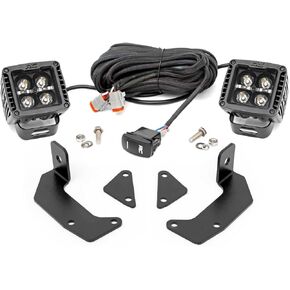 Rough Country 2" LED Cube Kit for CFMoto UForce 1000/1000XL | White DRL - 96104