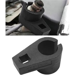 Car Offset Oxygen Sensor Socket, 3/8-Inch Drive, 7/8-Inch (22mm), Side Wire Gate Accesses Sensor for Protect Wire from Damage, Universal Car Accessories for Most Cars