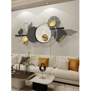 جدار فن الديكور الجدران فن مؤطر الحد الأدنى مجردة الجدار الهندسي التماثيل الديكور حجم كبير 59 × 20 بوصة ديكور الجدار الجمالية غرفة نوم غرفة المعيش