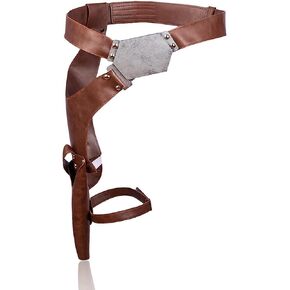 حزام زي Cosplay للرجال مع Horizoncos مع ملحقات Props Prosps (1) الحافظة.