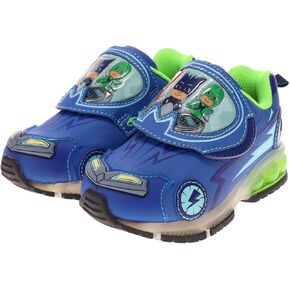 PJ Masks Toddler Light Up Shoes, Athletic Shoe with Hook and Loop Strap