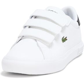 Lacoste Kid's PowerCourt Sneaker ، White & Black ، 2