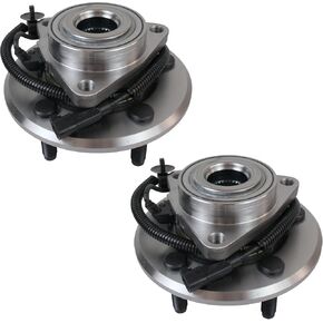 515113 Pair Front Wheel Bearing & Hub Assembly Compatible with 2006 2007 2008 Dodge Ram 1500 w/ABS 5Lugs