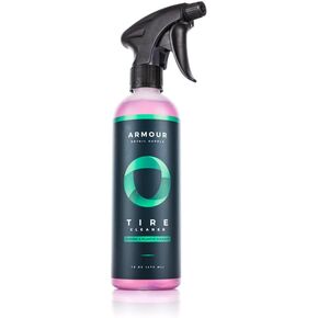 Tire Cleaner -Heavy-Duty Foaming Degreaser for Tires, Rubber, and Plastic Surfaces - 16oz