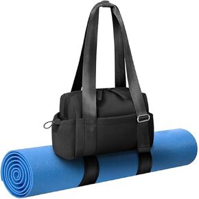 Bayne Mini Gym Bags for Women - Multifunctional Gym Bag with Yoga Mat Holder, Waterproof Day Pack and Adjustable Shoulder Strap, Ideal Gym Bag for Women and Travel Shoulder Bag
