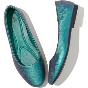 Women's Flats Dress Shoes Comfortable PU Leather Casual Slip on Shoes Loafers Business Work Office