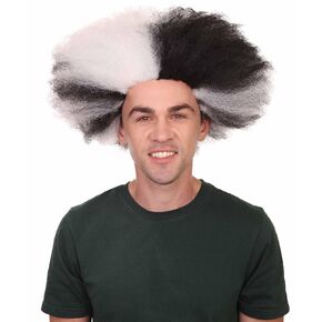 Cats Musical Wig, Black & White Adult HM-609A