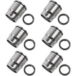 PANGOLIN Fuel Injector Sleeve Kit Cup Tube with Seal for Cummins ISX ISX15 QSX15 X15 CM2350 Diesel Engine Single Cam, Replace No. 3686961 3686883 3687210